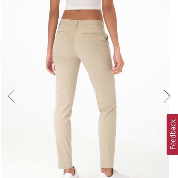 Aeropostale | Pants u0026 Jumpsuits | Aeropostale Skinny Twill Pants Short |  Poshmark